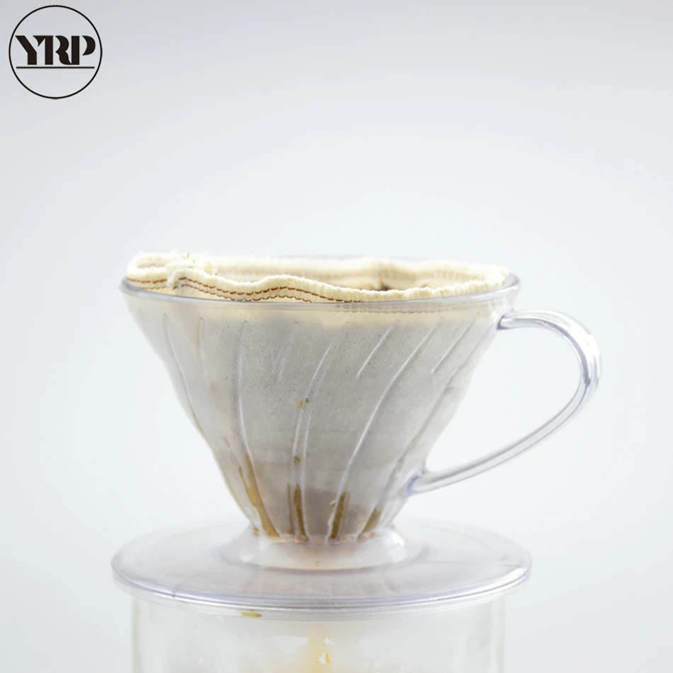 YRP V60coffee filtrs atkārtoti Termiski izturīgu Sveķu Kafijas Dripper Papīra Konusa Filtru Barista instrumenti, Pārlejiet Kafiju Alus Kauss