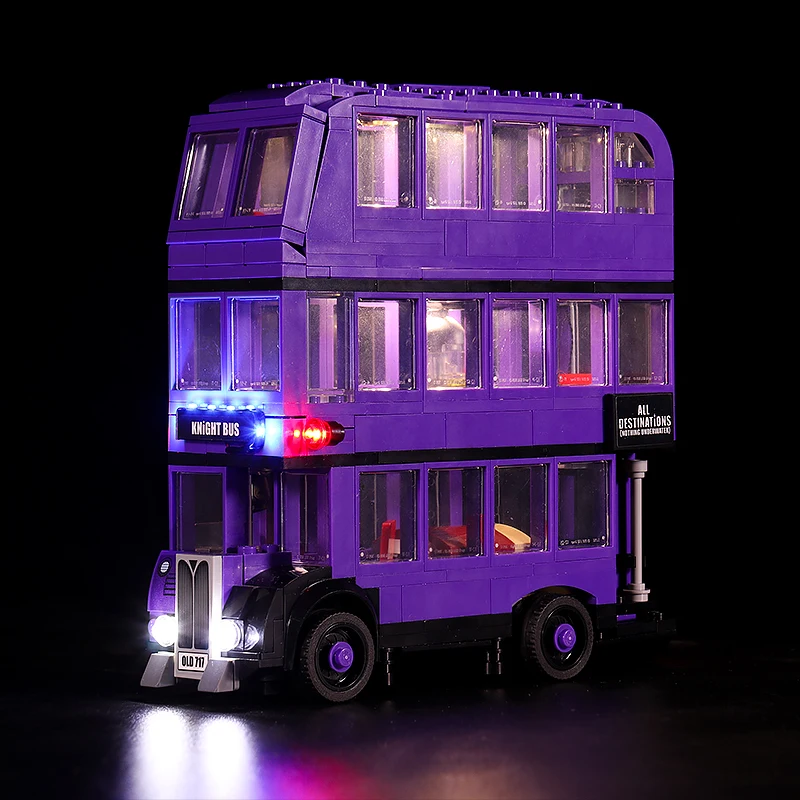 Vonado Gaismas Saderīgu Par Lego 75957 Harijs-Poters Sērijas Autobusu Ķieģeļi Harri Filmu Skolas Burvestībām Tehnika Bloki Rotaļlietas