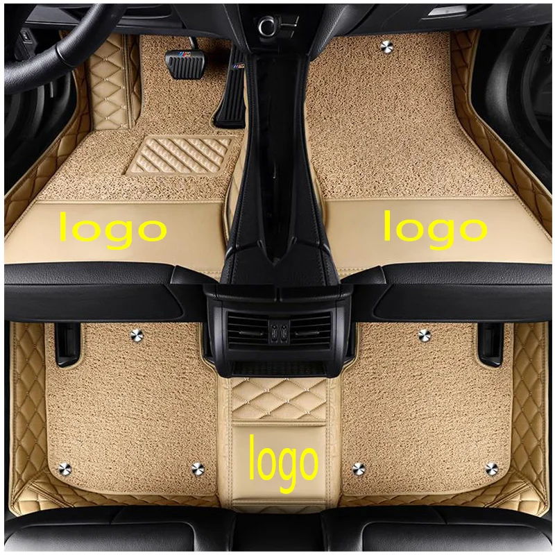 Custom fit automašīnas grīdas paklāji Honda Civic 8 9 10 paaudzes 5D jebkuros laika paklāju grīdas paklāji starplikām(2005-)