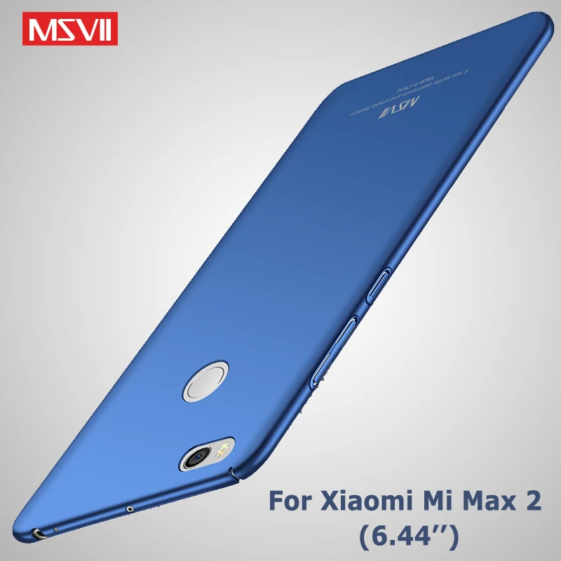 Mi Max 3 Lietā MSVII Slim Matte Vāks Xiaomi Mi Max3 Gadījumā Xiomi Max2 Max3 Pasaules Grūti PC Vāks Xiaomi Max 2 3 Tālruņa Gadījumos
