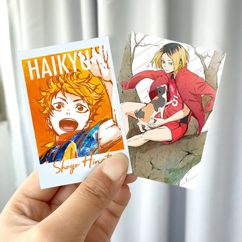 17Pcs/Set Vintage Japāņu Anime Haikyuu!! Pastkartes, Uzlīmes, Augstas Kvalitātes Art Print ID Karte, Autobusu Kartes Uzlīmes Studentu Bērniem Dāvanu