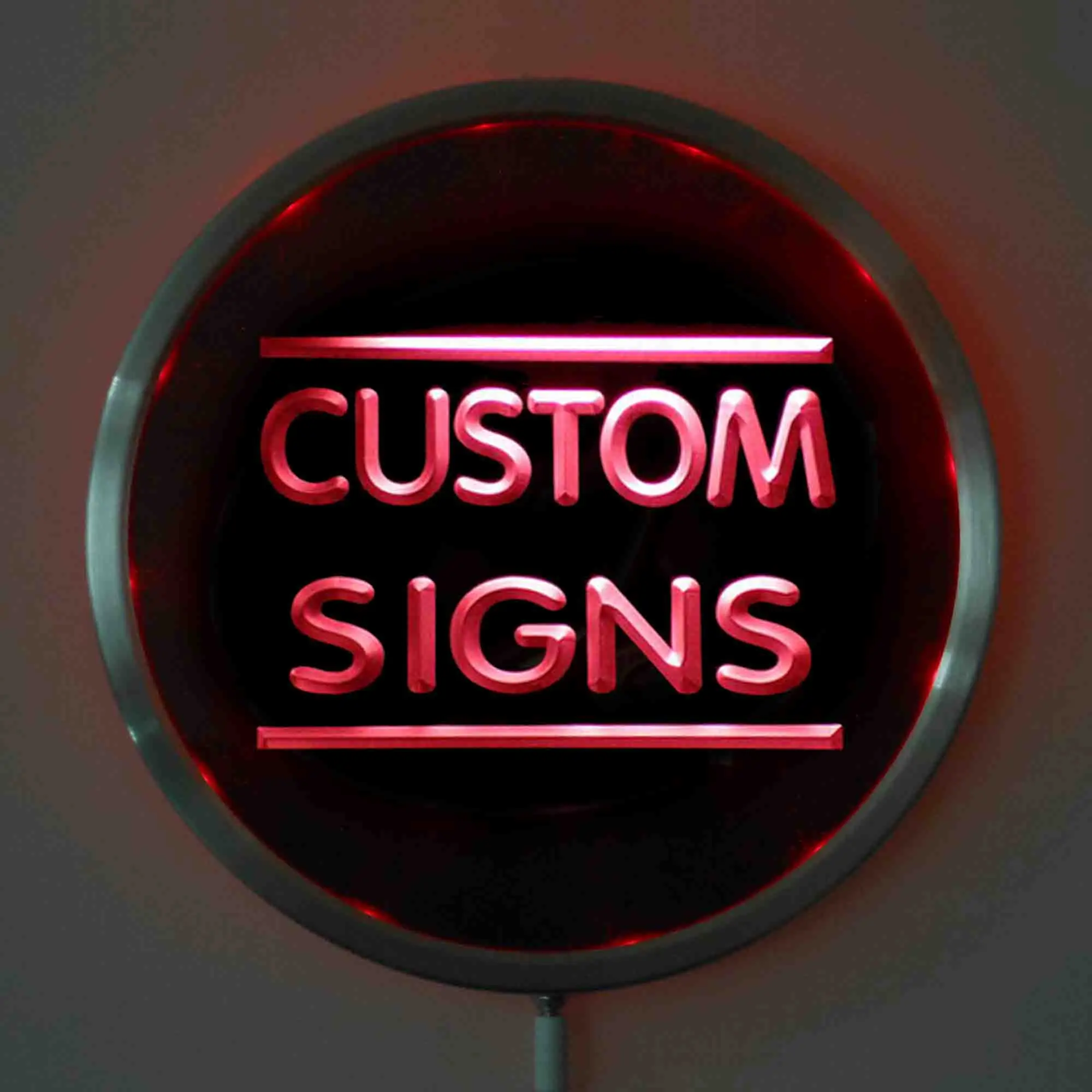Apaļā Custom LED Neona Zīmes 25cm/ 10 Collu Dizains Savu Apli, LED Zīmes Ar RGB Multi-Krāsu Tālvadības Bezvadu Kontroles