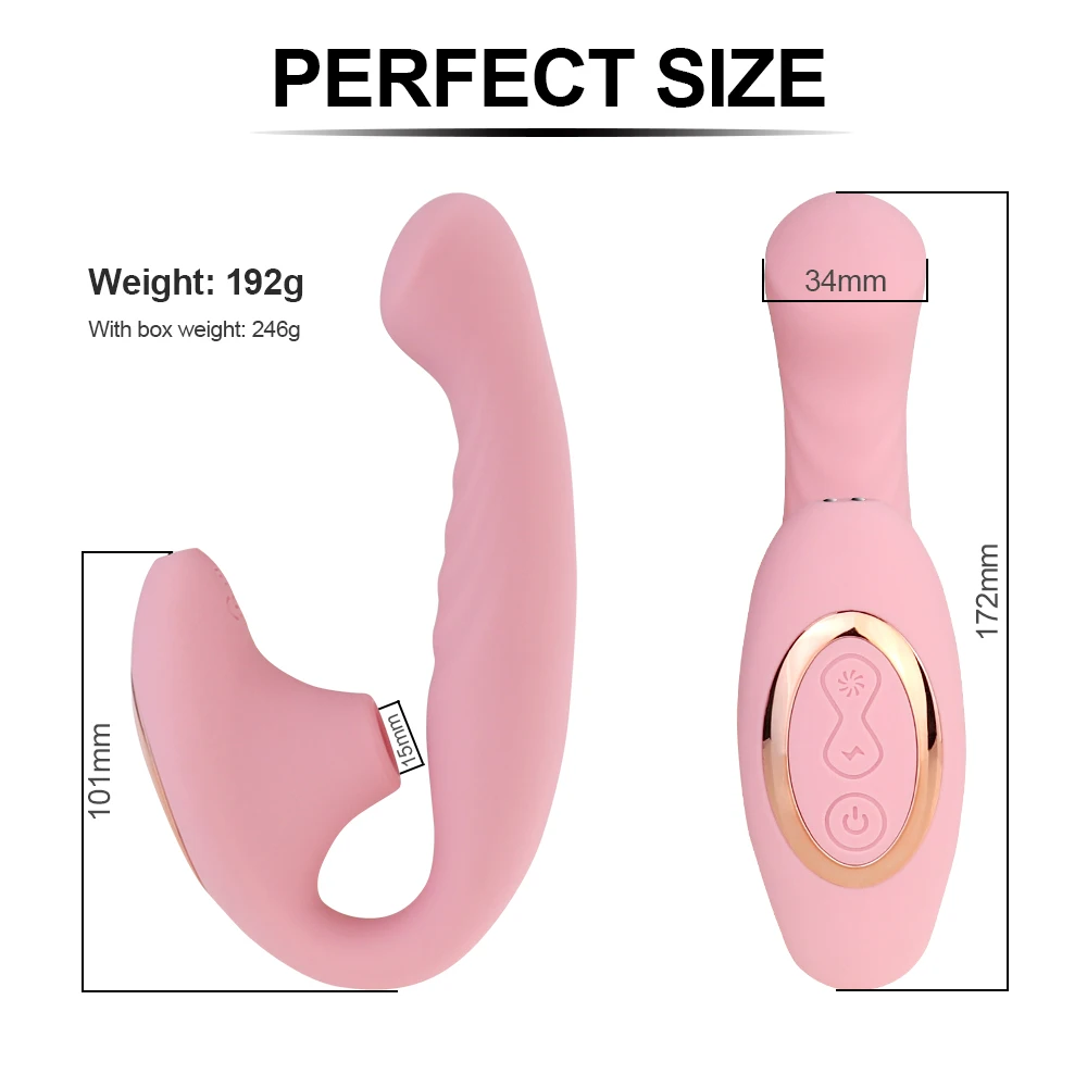 Klitora Sūcējs Dildo Vibratoru Erotiska Seksa Rotaļlietas Sieviete Clit Licking Stimulators Makstī, Krūšu galu Zīdējs Sieviešu Masturbator Eksotiski