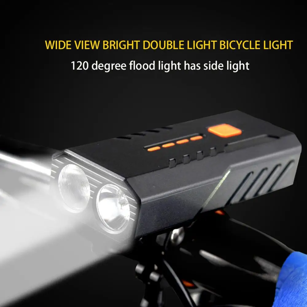 T6 LED 800LM 7W MTB Kalnu Ceļu, Velosipēdu Lukturu 3 Režīmi Ūdensizturīgs USB Lādējamu Velo Lukturis ar Velosipēdu Aprīkojums