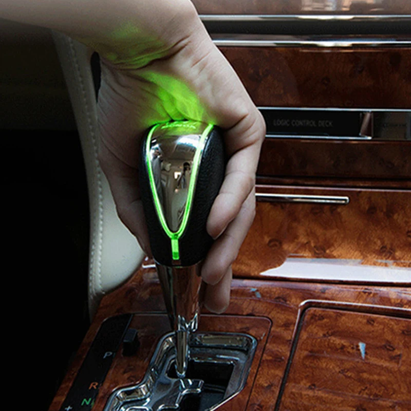 BOOMBLOCK Auto 5/6 Ātrumu Pārnesumu Pārslēgšanas Poga Pieskarieties Sensora Krāsu LED Gaismas Toyota Corolla Avensis RAV4 Yaris Auris Hilux Prius