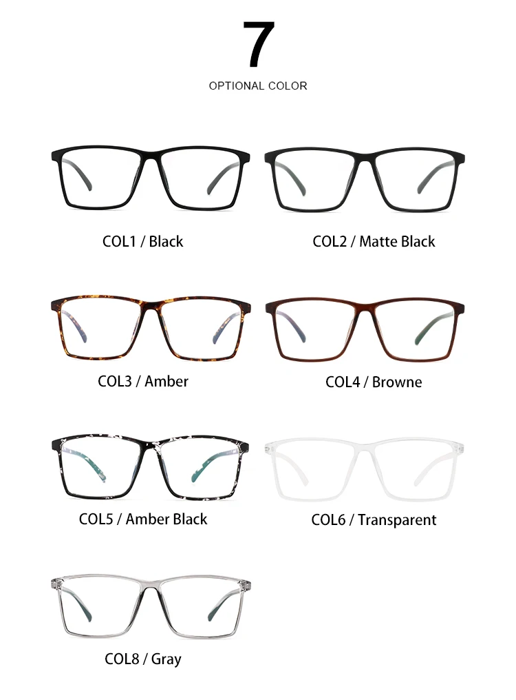 TR90 Ultravieglajiem Laukumā Tuvredzība Brilles Caurspīdīgs Rāmis Recepšu Elastīgu Pakāpes Brilles Rāmis Sievietēm, Vīriešiem oculos de grau