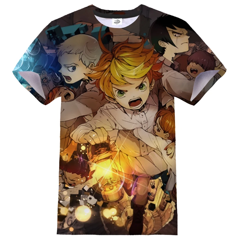 Solīto Neverland T-kreklu apdruka Vīriešu Sieviešu Ikdienas Anime Cosplay Streetwear O-veida Kakla Īsām Piedurknēm Tshirt Modes Krekls, t-veida Topi Vīrietis