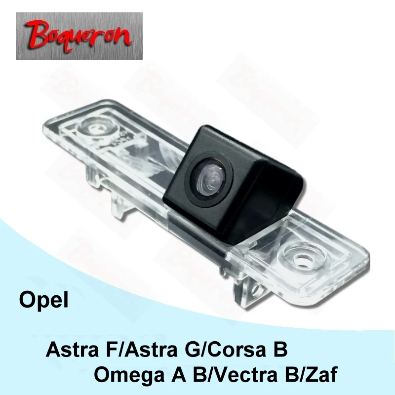 Par Opel Astra F/Astra G/Corsa B/Omega B/Vectra B/Zaf 1995~2005 Atpakaļskata Kamera CCD Auto Atpakaļ uz augšu Reverse Transportlīdzekļa Kamera