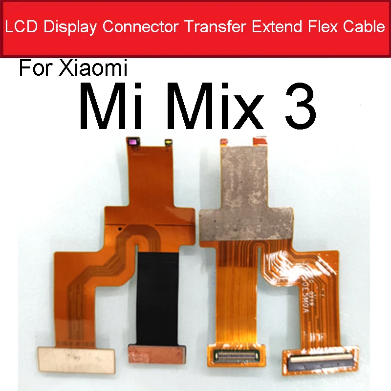 LCD Mainboard Cennection Flex Kabelis Xiaomi Mi Sajauc 3 Dsiplay Ekrāna Pieslēgvieta, Datu Pārsūtīšana Pagarināt Flex Lentes Remonta Daļas