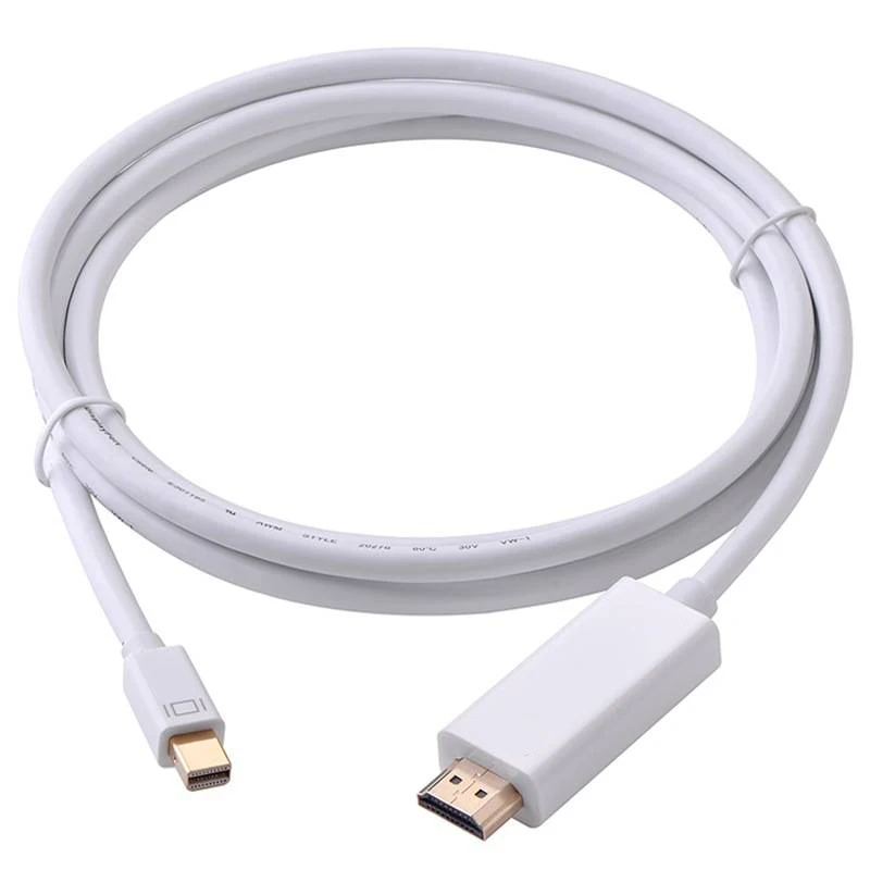 Apple Mac Macbook Pro Gaisa DP kabeli platības ziņā ir atšķirīgas 6ft 1,8 M Augstu Kvalitāti, Thunderbolt, Mini DisplayPort, Displeja Ports, DP, HDMI Adaptera Kabeli