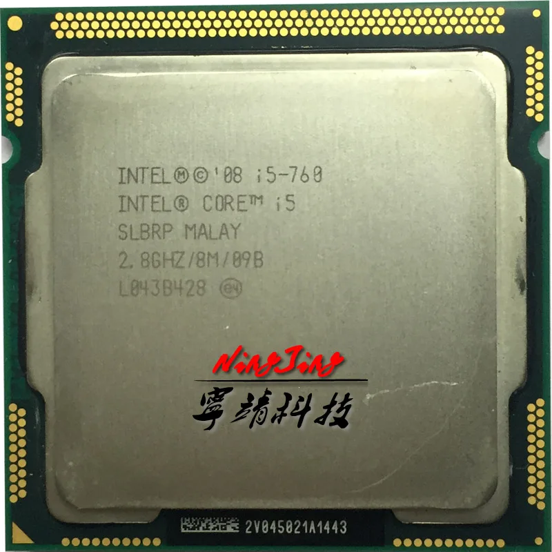 Intel Core i5-760 i5 760 2.8 GHz Quad-Core CPU Procesors 8M 95W LGA 1156