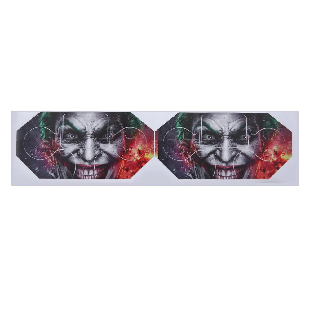 1set Joker Vinly Ādas kategorijas Uzlīme Klauns Gamepad Uzlīmes Sony PS4 Par PlayStation 4 un 2 Kontrolieris Ādas Vairumtirdzniecība
