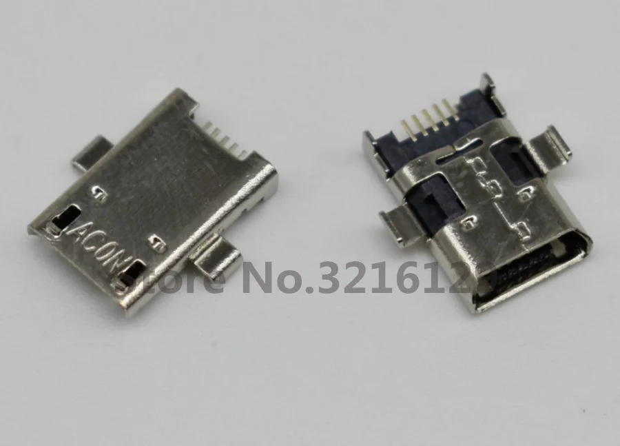 10pcs Karstā pārdošanas! Mikro USB savienotājs ASUS Memo Pad 10 ME103K K01E ME103 K010 K004 T100T Uzlādes ports Mini USB ligzdu