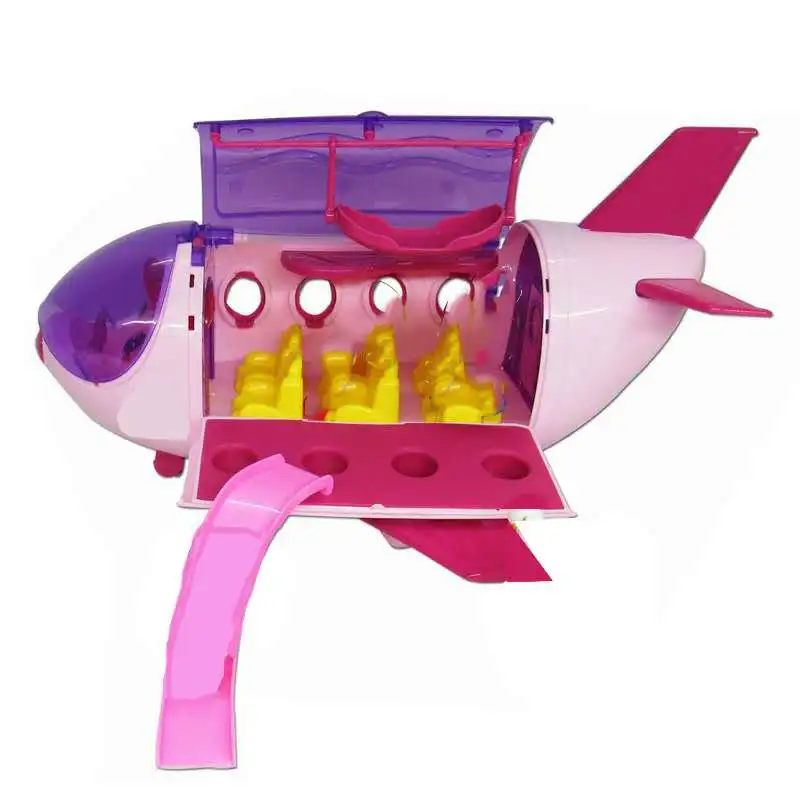 2019 JAUNU lols lelle ar lidmašīnu rotaļlieta Spēlē House un 2 lols lelles rotaļlietas statuetes meitene, rotaļlietas, dāvanas bērniem,