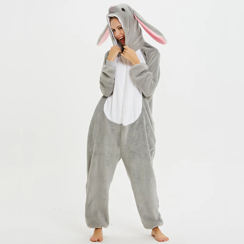 Unisex Uzstādīt Kigurumi Pieaugušo Unicorn Pidžamu onesie Cosplay Sieviešu Ziemas Flaneļa Pidžamas unicornio Sleepwear Kopumā Pāris pijama