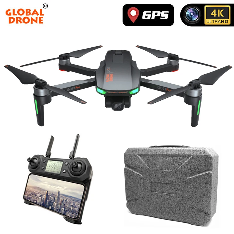4K GPS Dūkoņa, 2. Kamera-Ass Anti-Shake Servo Gimbal Quadcopter Profesional Dron Quadrocopter VS SG906 PRO FIMI Zino dropshipping