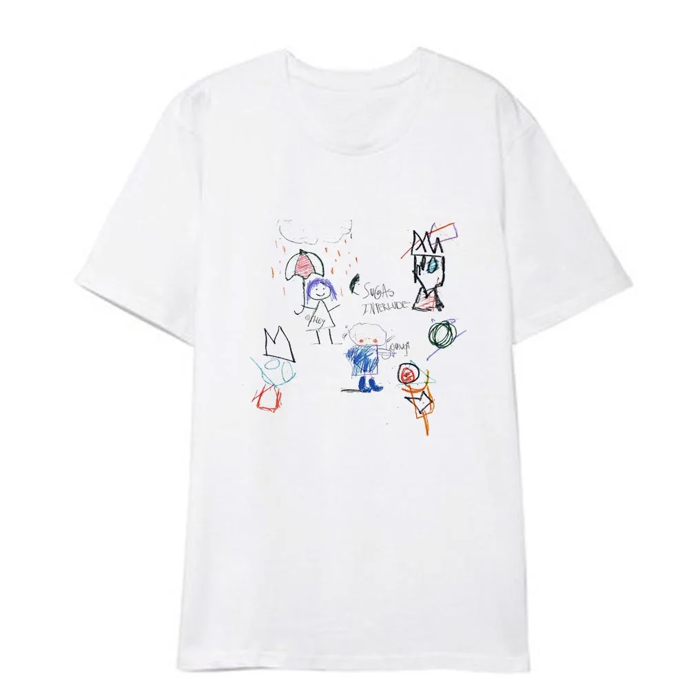 Hip Hop T Halsey Vēstuli Print T-krekls Gadījuma Top Tee Halsey T-krekls, Kokvilnas, ar Īsām Piedurknēm T-krekls Harajuku Streetwear Tshirt