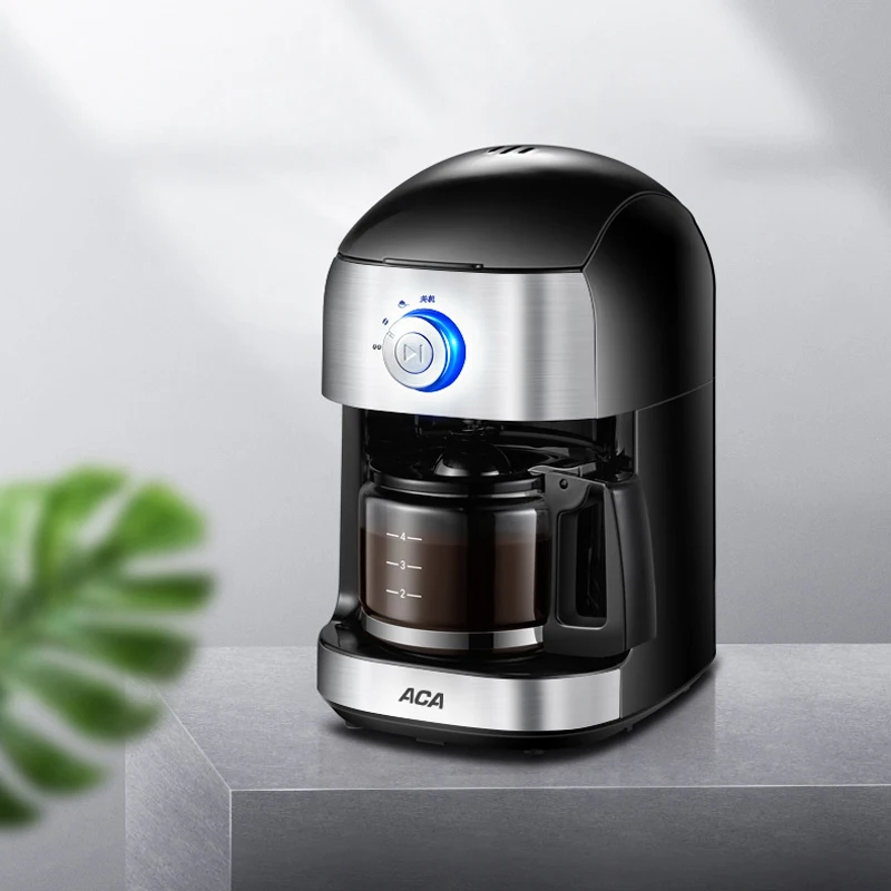 Mini 500ml Elektrisko Kafijas automātu Mašīna Sadzīves Pilnībā Automātiskā Pilienu Kafijas automāts, Tēja Kafijas kanna Mājas Virtuves Iekārta 220V