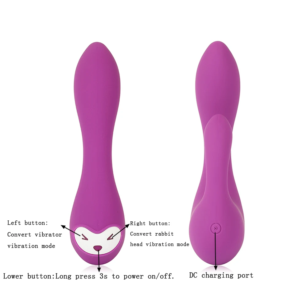 Vibratori sievietēm Dildo Erotiskās Rotaļlietas Pieaugušajiem Trušu Vibrators Maksts Klitora Sieviešu Massager Masturbācija Elektromotoru Dzimums