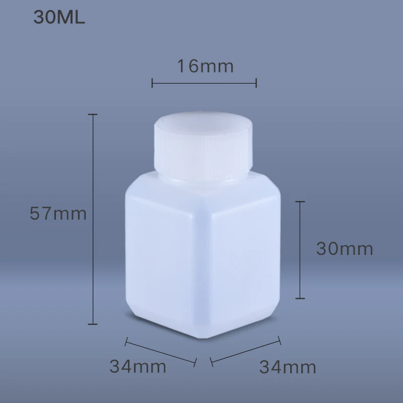UMETASS 20PCS no 30ML mazas plastmasas pudeles tukši kosmētikas pudele ar Vāku Leakproof HDPE tvertnes Pārtikas Klases