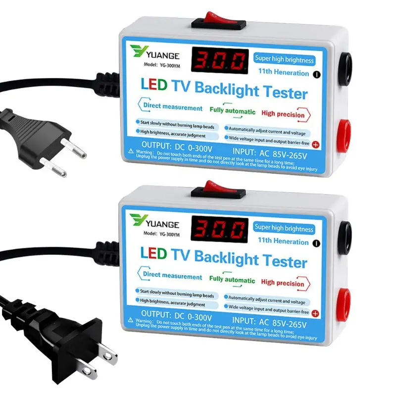 Mājas LED TV Apgaismojums Testeri Izejas 0-300V Lampas Biezumu LCD Digitālais Displejs Sloksnes G6DC