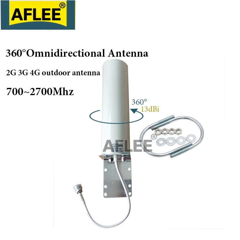 LTE 4g antenas 13dBi 698-2700mhz Āra Izkliedētā Antenu wifi antena, gsm antena 2G 3G 4G GSM Mobilo sakaru Signāla Pastiprinātājs