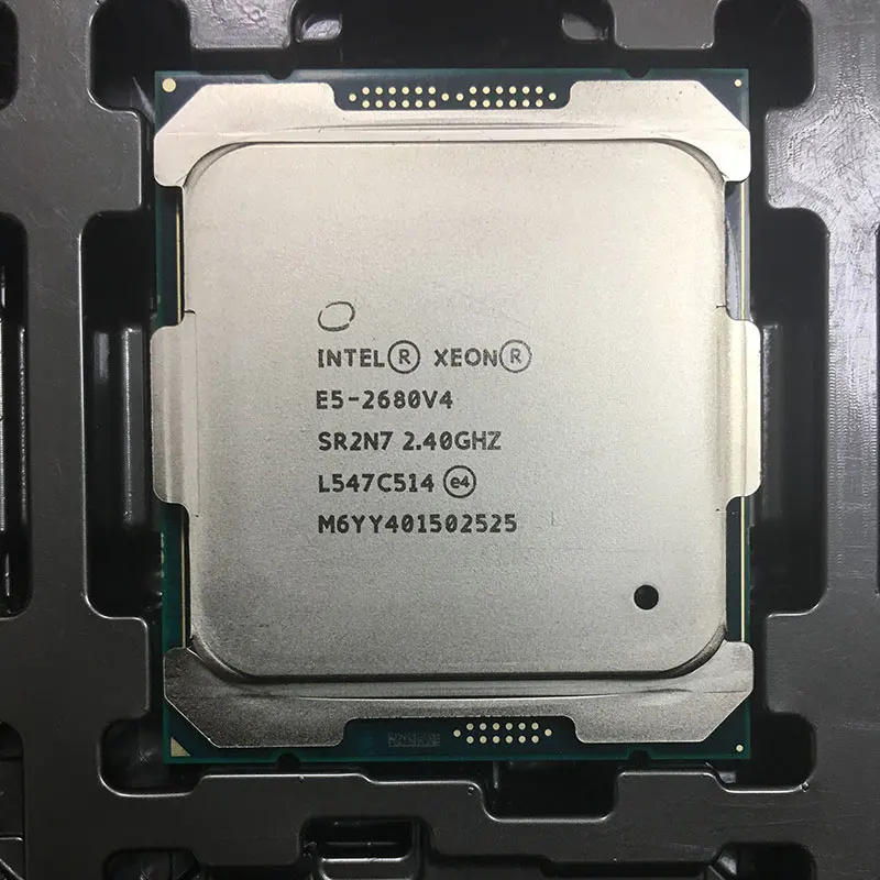 Intel Xeon E5-2680 V4 PROCESORS 2.4 GHz 35M 14 Core 28 Diegiem LGA2011-3 Procesors