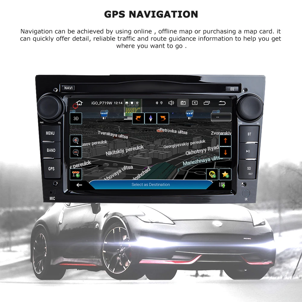 2Din Android 10 Automašīnas Radio Nav DVD Atskaņotāju Opel Zafira B Vivaro Vectra C Corsa D C Astra G H J Meriva Multimediju GPS Navigācijas