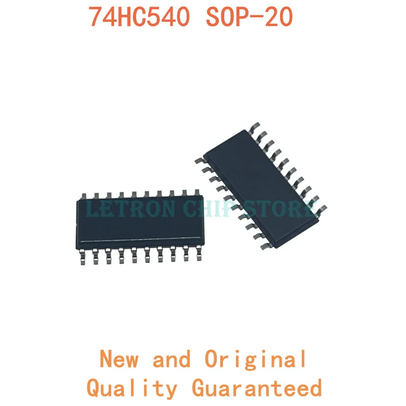 10PCS 74HC540 SOP-20 SN74HC540NSR HC540 SOP20 5.2 MM SOIC-20 SOIC20 SMD jaunu un oriģinālu IC Chipset