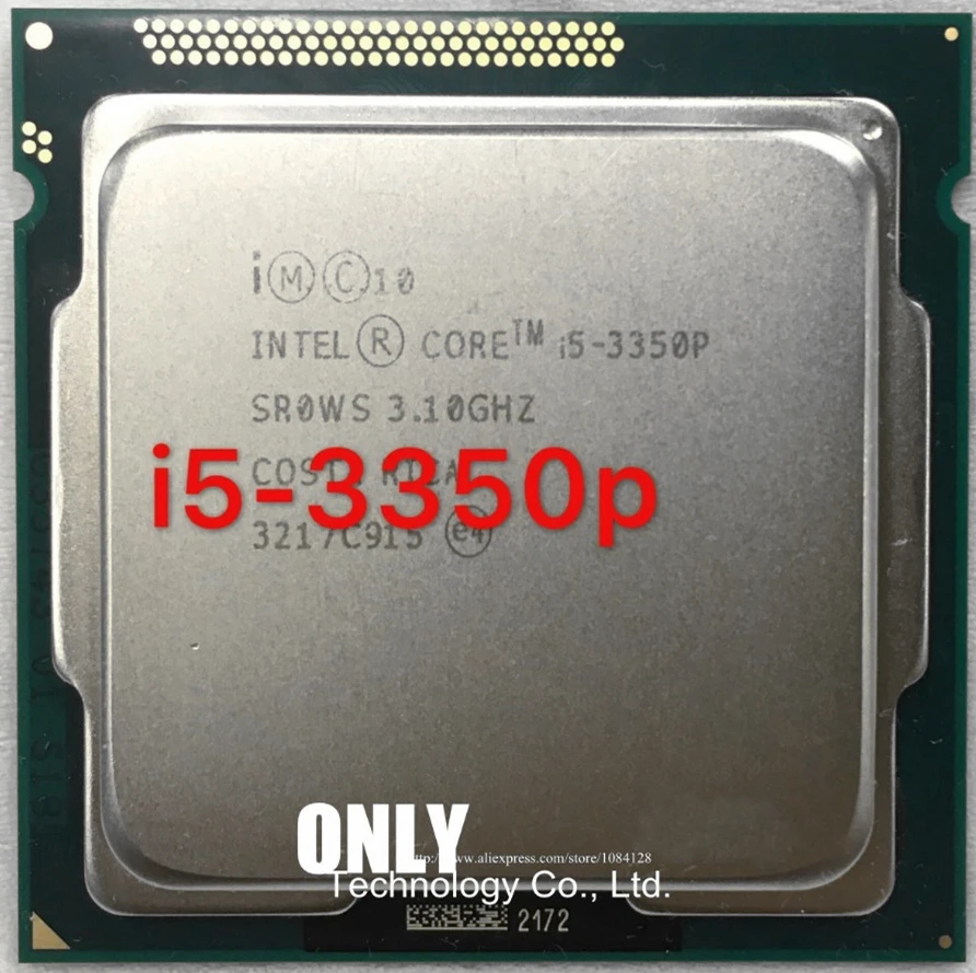 BEZMAKSAS PIEGĀDE INTEL Sākotnējā i5-3350P i5 3350P 3.1 GHZ desktop procesori CPU Ligzda LGA 1155 pin