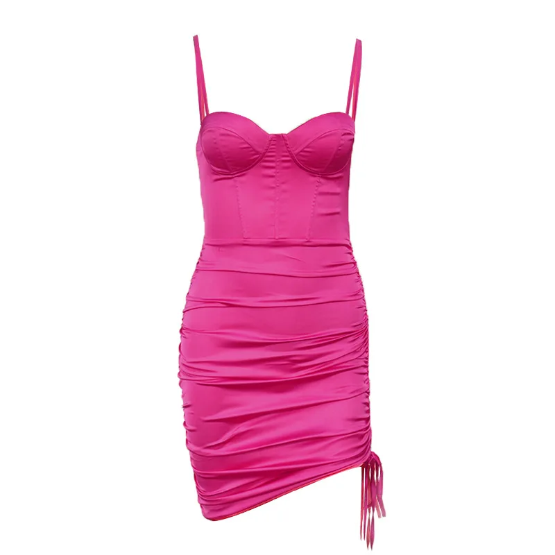 Apģērbu OWLPRINCESS 2020. gada Rudenī Jaunu Izdilis V-veida kakla Zeķu Kleita tīrtoņa krāsu seksīga kleita