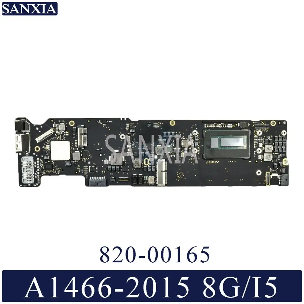 KEFU 820-00165-Klēpjdatoru mātesplati par Apple Macbook Air A1466. gadam sākotnējā mainboard 8G-RAM, I5 CPU