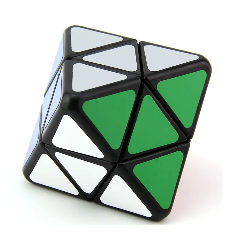 Oriģināls Augstas Kvalitātes LanLan 4 Ass Octahedron Magic Cube Ātrums Puzzle Ziemassvētku Dāvanu Idejas Bērniem Rotaļlietas Bērniem