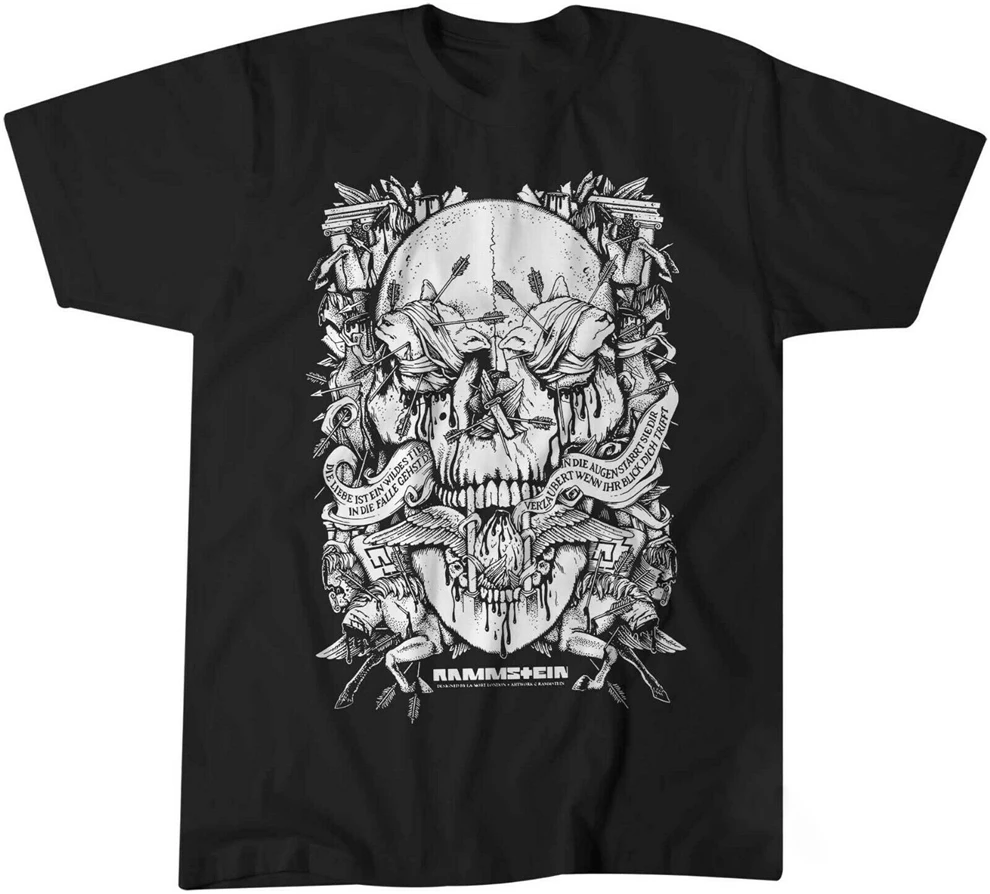 Rammstien Albuma Rock Mūzikas Logo T T Krekls Mens Bērniem 0832 Jaunas Unisex Smieklīgi Tee Krekls