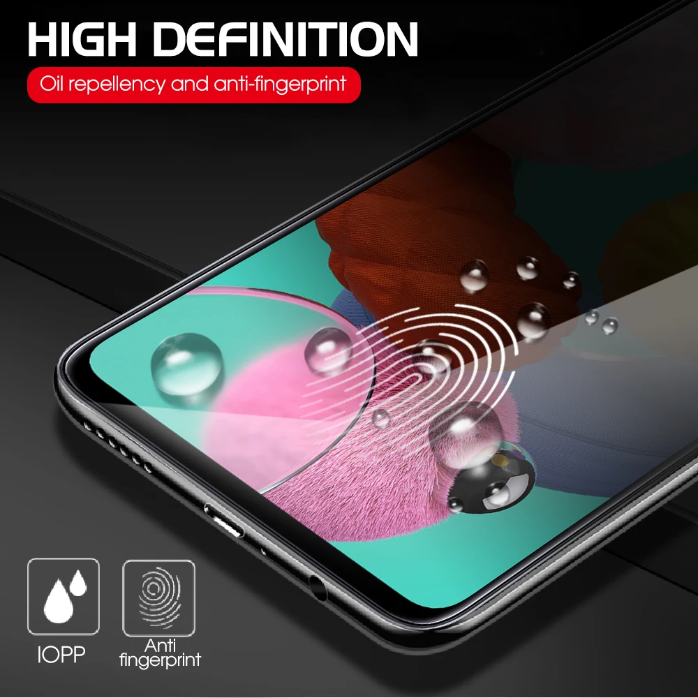 Augstas Kvalitātes Privātuma Pret Spiegu Screen Protector For Samsung Galaxy A51 A71 Tālrunis Aizsargājošu Stikla Samsung Galaxy A51 A71