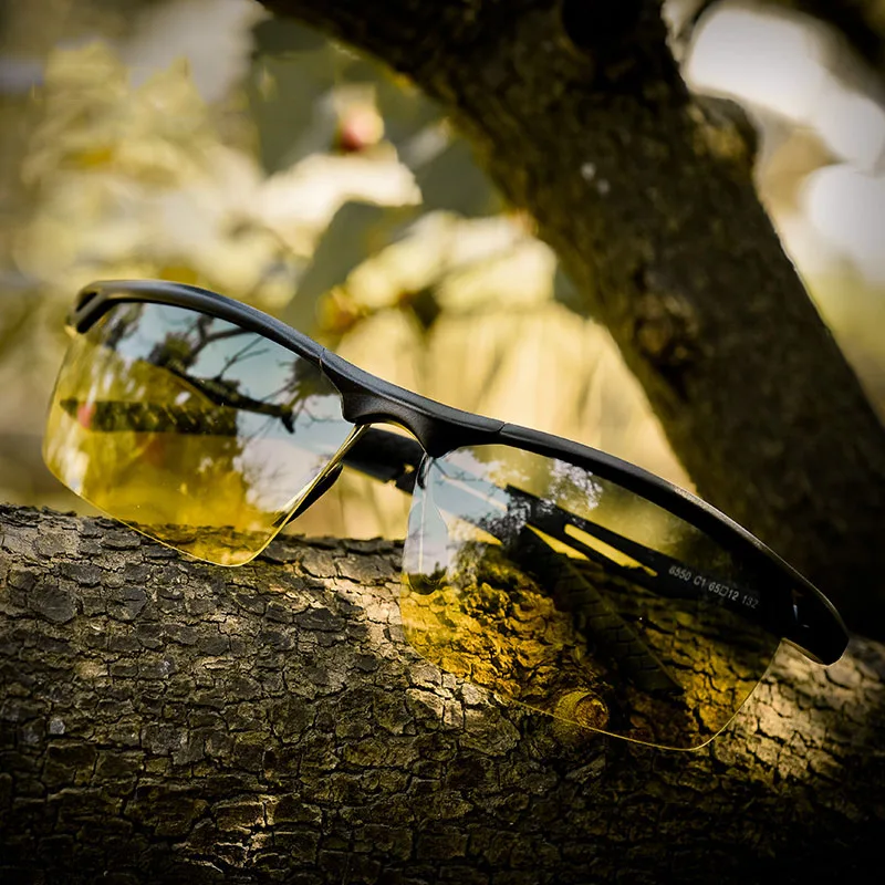 Vīrieši Polarizētās Alumīnija Magnija Diena Nakts Vadītāja, Saules Brilles Jaunu 2019 Top Kvalitātes Vīriešu Brilles, Saulesbrilles Nakts Redzamības Brilles