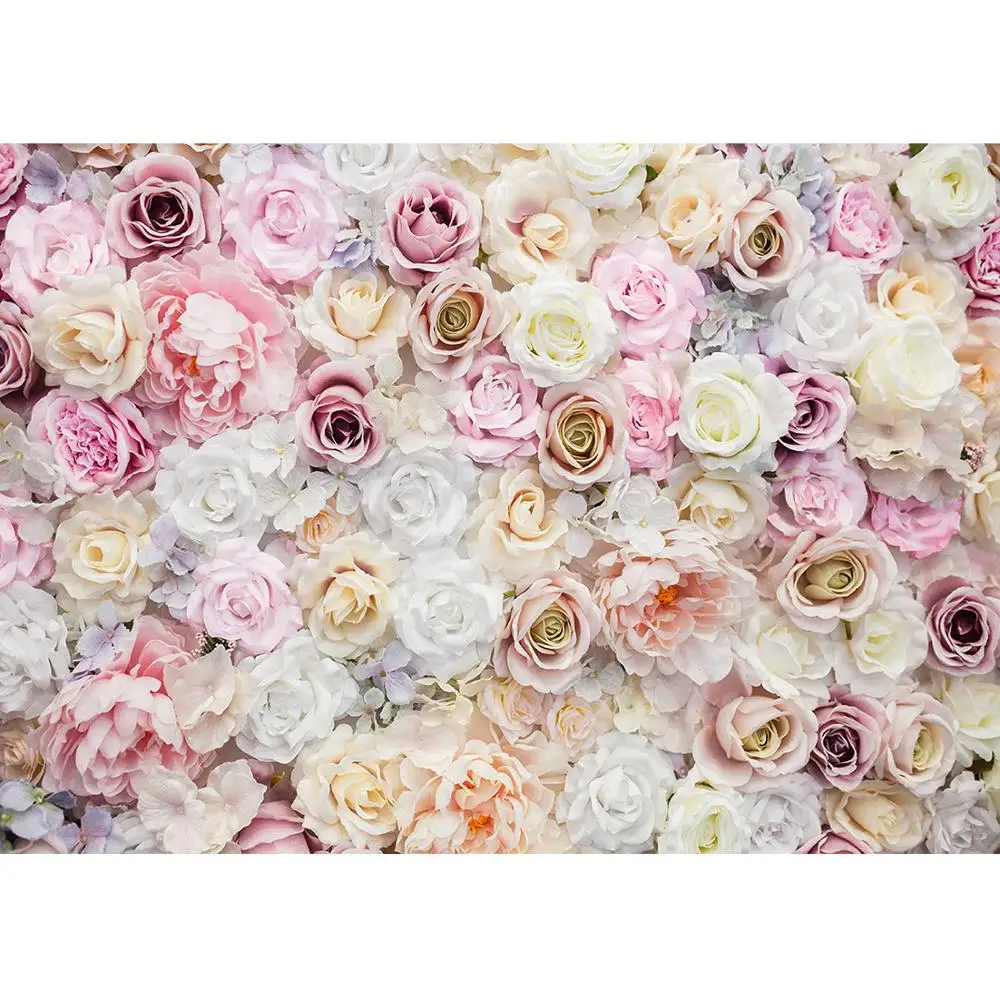 Zied Rožu Ziedi Kāzu Foto Sienas Fona Photophone Mīlestības Ziedu Fotogrāfijas Fons Prop Studio Šaut Baby Duša