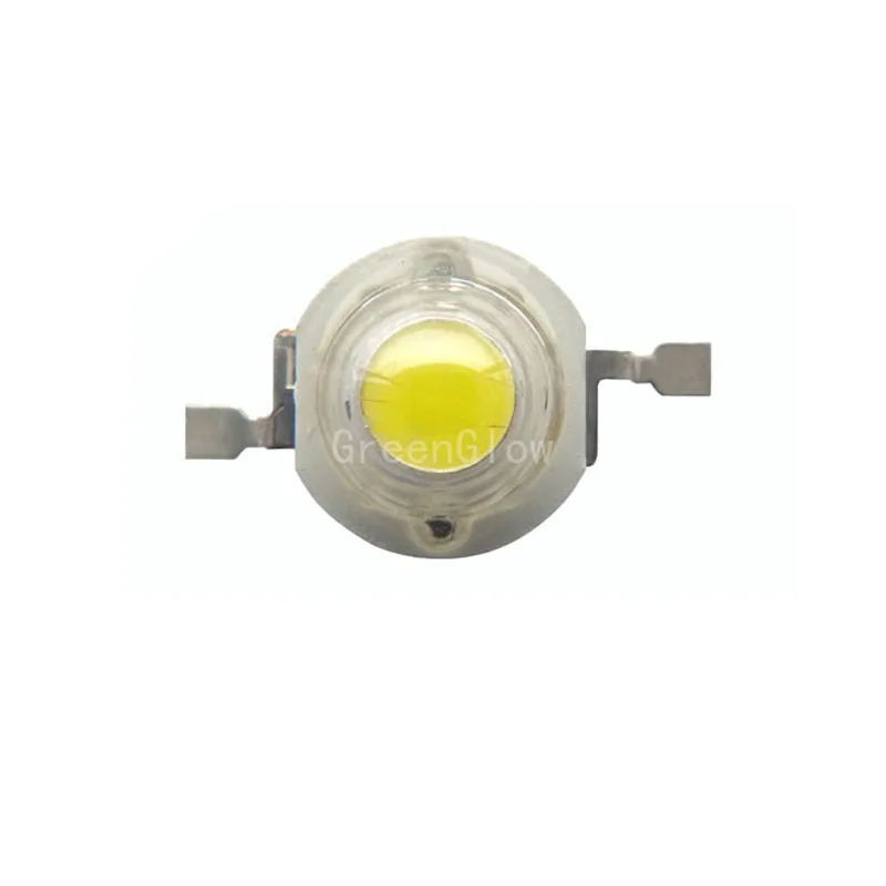 100X Augstu krāsu atveidošanas indeksu LED ( CRI >90 ) 1W/3W/5W baltā krāsa, led lampas, borta loka bezmaksas piegāde