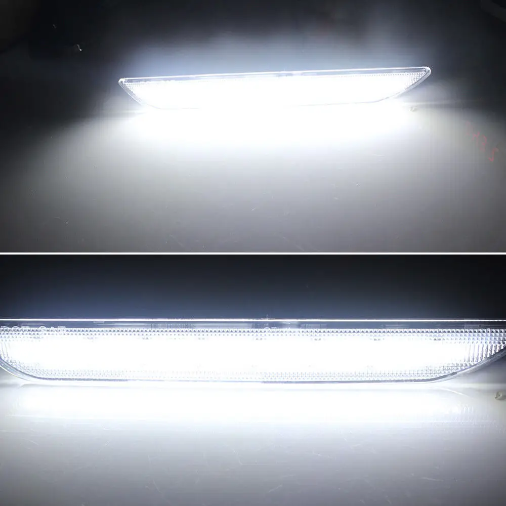 GTinthebox Aizmugures Sānu Gabarītgaismas Lukturiem w White LED Gaismas,. un uz augšu Ford Mustang Karstā Pārdošanas