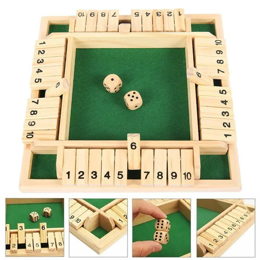 Bērniem Spēle 2-4 Cilvēki Mahjong Digitālo Spēli Mājas Spēli Puse Spēle 4 X Spēlētājiem Izslēgt Lodziņā Ģimenes Spēle Koka Klasiskās Galda