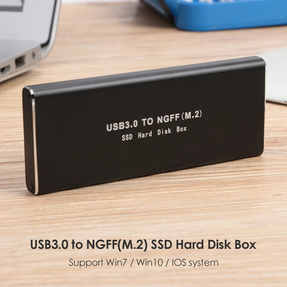 USB 3.0 M. 2 NGFF Lodziņā Adapteris 2230 2242 2280 2260 SSD Ārējie Būra Gadījumā HDD Gadījumā, ja, izmantojot USB Kabeli, Maisiņš Jaunas