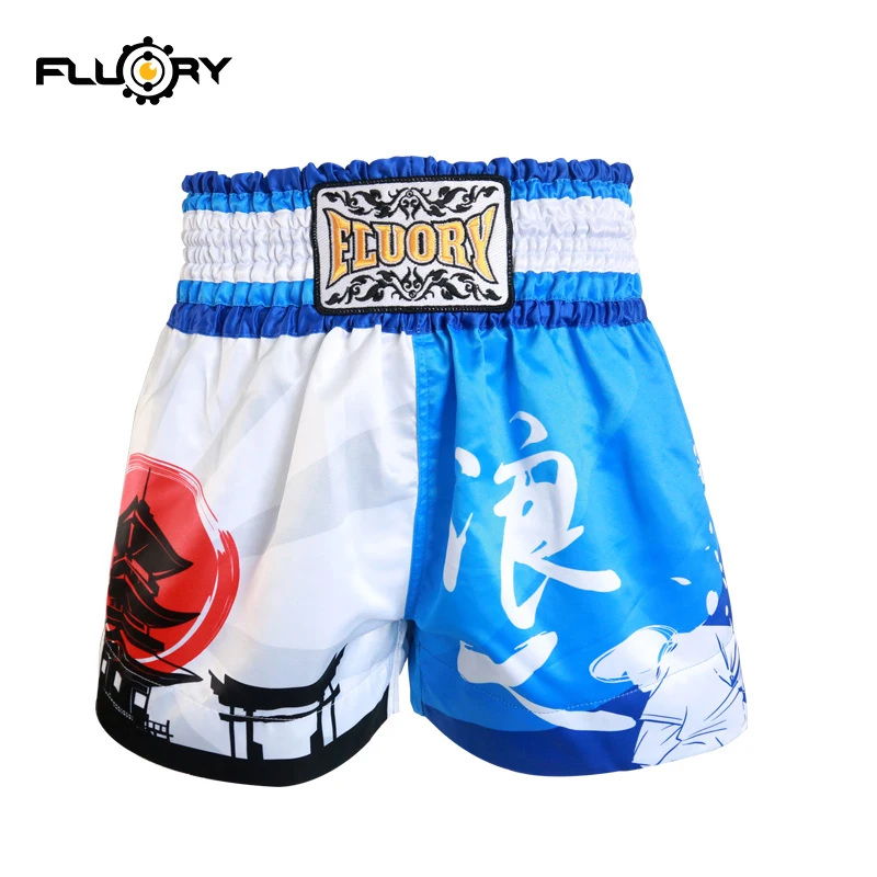 Drukāšanas muay thai šorti sanda boksa, mma kick boksa formas tērpu trainning nēsā bikses/stumbriem