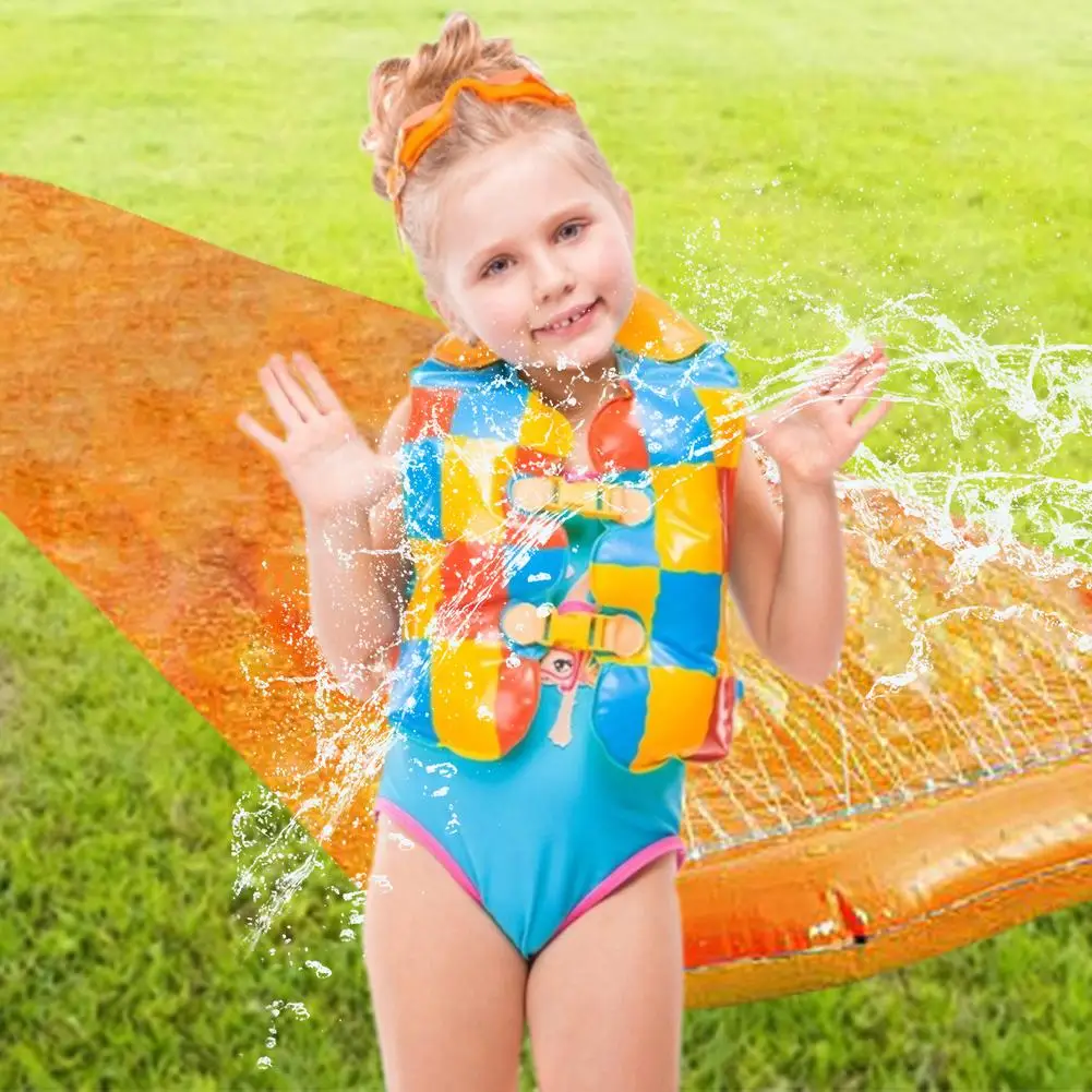360x70cm Peldbaseins Bērniem Piepūšamās Kvadrātveida Ūdens Šļakatām Spēlēt Baseini Spēlē Sprinkleru Mat Pagalmā Bērnu Āra Fun