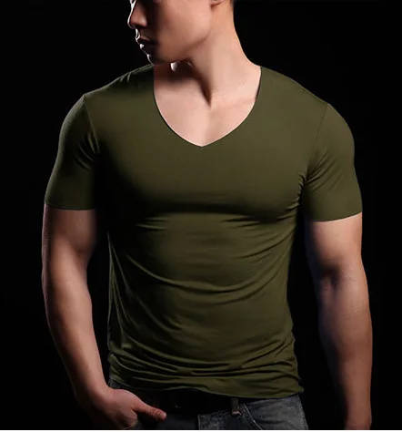 10860-Īsām piedurknēm t-krekls vīriešu vasaras modes vīriešu t-krekls zaudēt pusi piedurknēm