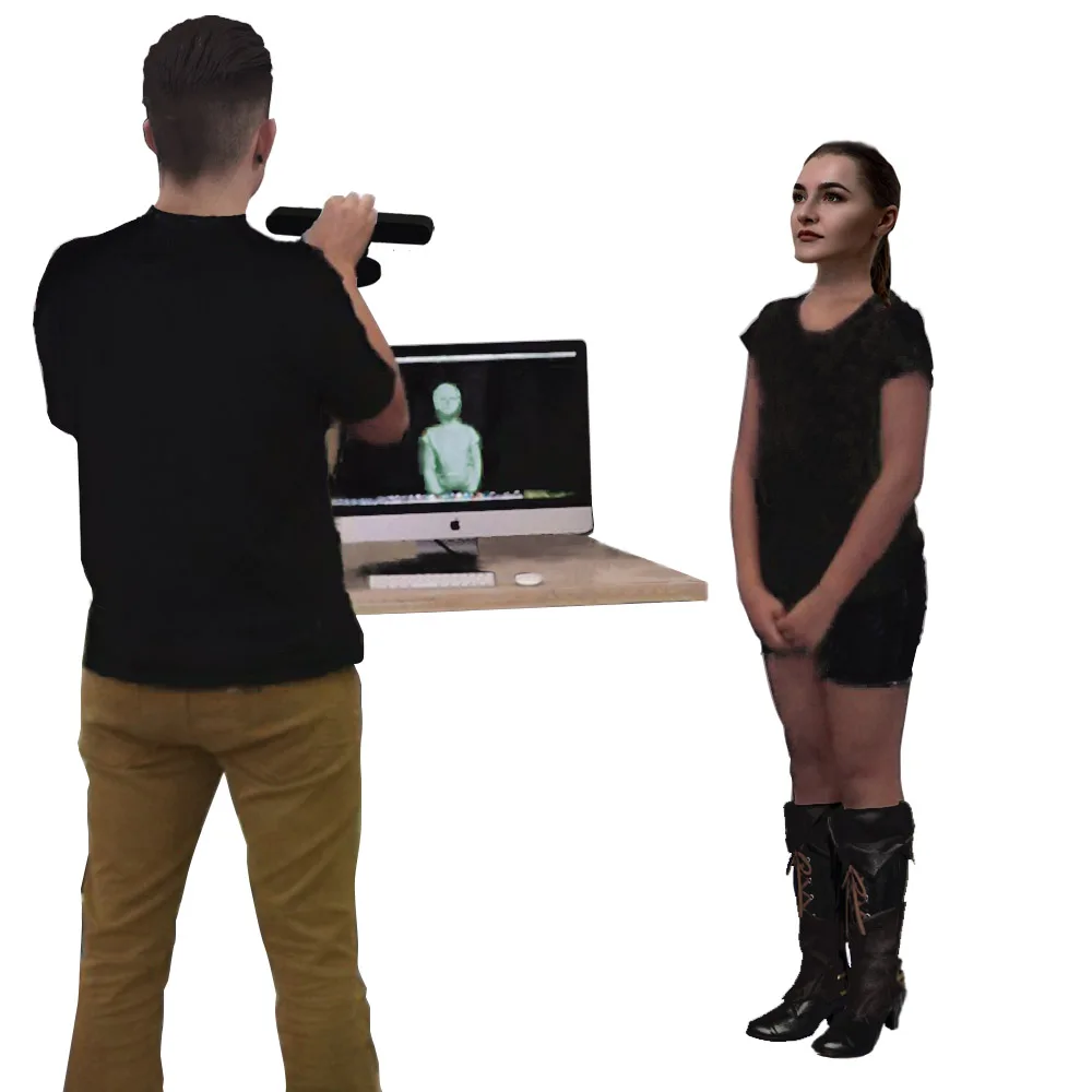 3D skeneris Z17OR 3D printeri rokas ķermeņa, sejas objektu skenēšanas 3d Modelēšanas programmatūra