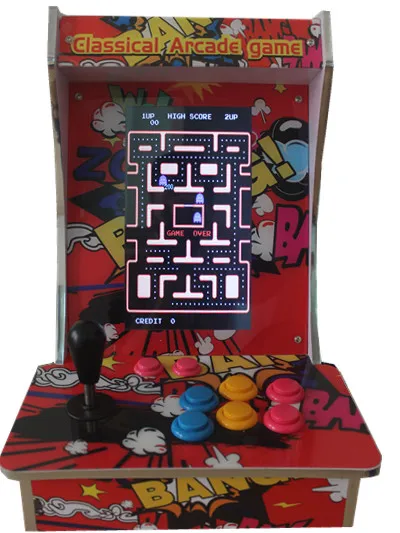 Klasiskā spēles 412 1 Spēle PCB/Ilgi vārpstas kursorsviru/Mini Vertikālā ekrāna tips arcade machine 10.4