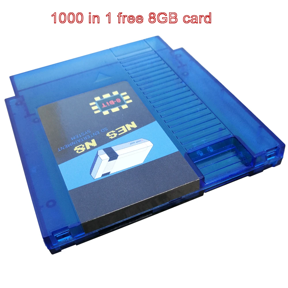 NES N8 spēles karti retro spēļu kolekcija Ķīnas versija piemērots kādreiz vadīt NES uzņēmēja dāvanu kartes 8G