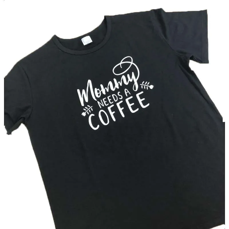 Sugarbaby Māmiņa Vajadzībām, Kafijas T-Krekls ir Nepieciešams Coffe Krekls Vasaras O-veida Kakla Augstas Kvalitātes Kokvilnas Tee 90s Meitene Dāvanu Mamma Topi, Topi Smieklīgi