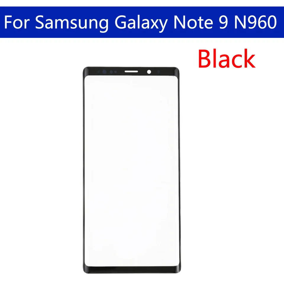 Note9 Touchscreen Samsung Galaxy Note 9 N960F N960 N960U N960U1 N960W N960N N9600 LCD Priekšējo Ārējo Stikla skārienekrāns Objektīvs