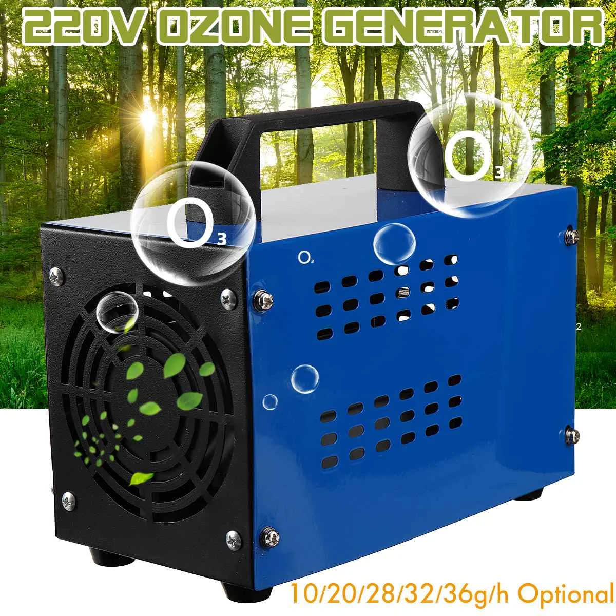 36g/h Ozona Ģenerators Gaisa Attīrītājs Ozonizador Mašīna O3 Ozono Ģenerators Dezodorants Dezinfekcijas iekārtas, kas Novērstu smaku ozonizador